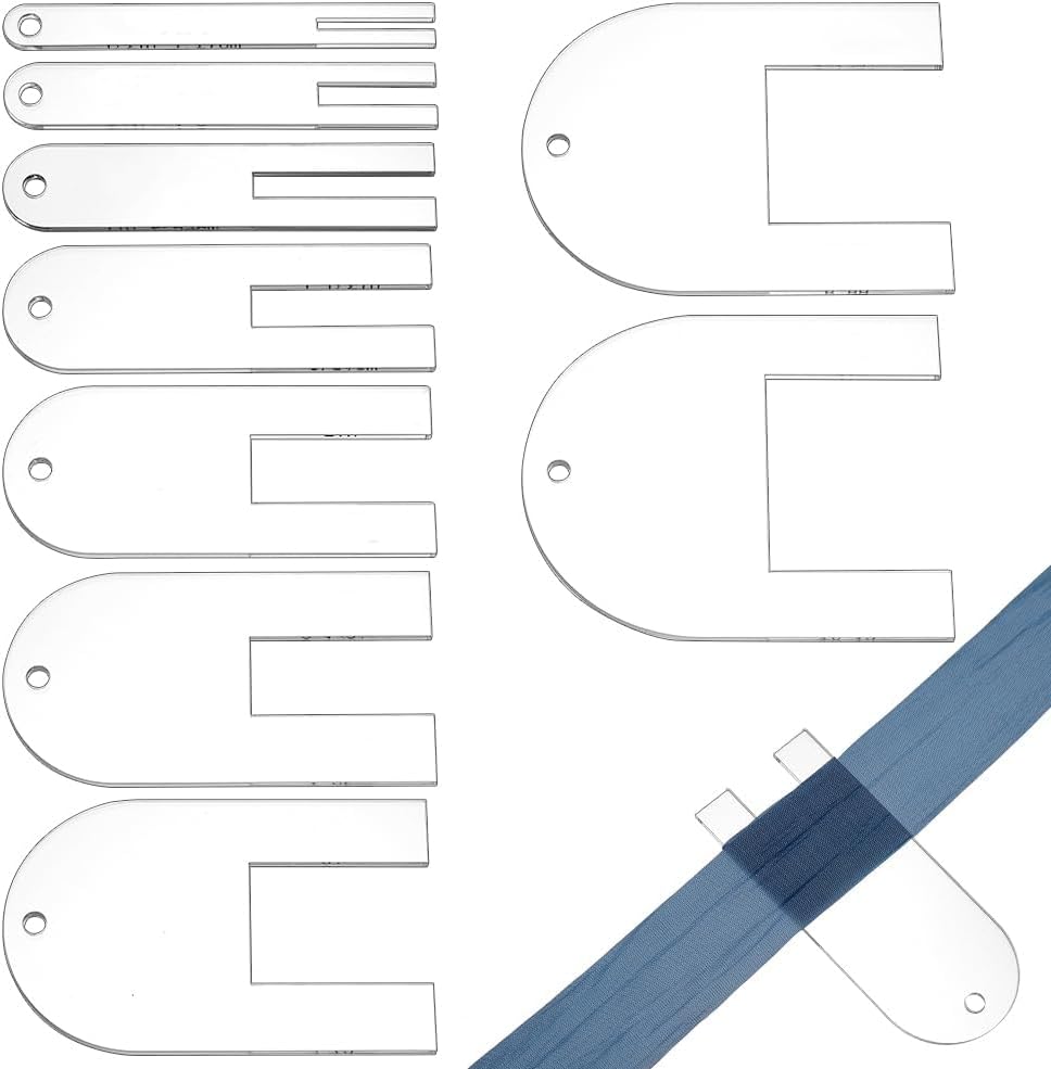 아크릴 퀼팅 템플릿 패치워크 재봉 공예 클리어 아치형 9개 세트 12x12cm 9,430원