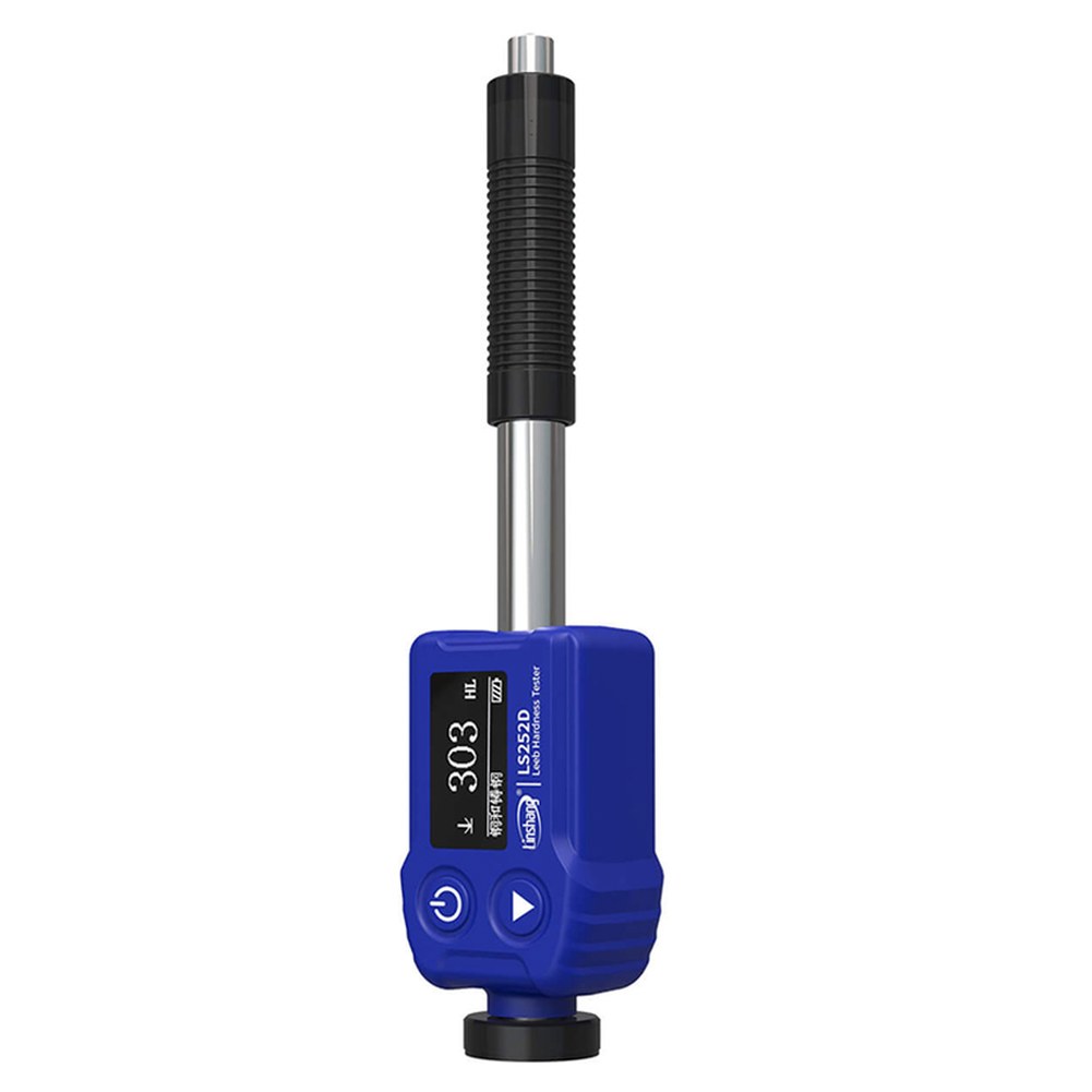 디지털 휴대용 리브 경도 시험기, 알루미늄 합금강용 금속 측정 장비, 경도계 게이지, LS252D LS252DC, 7 in 276,300원