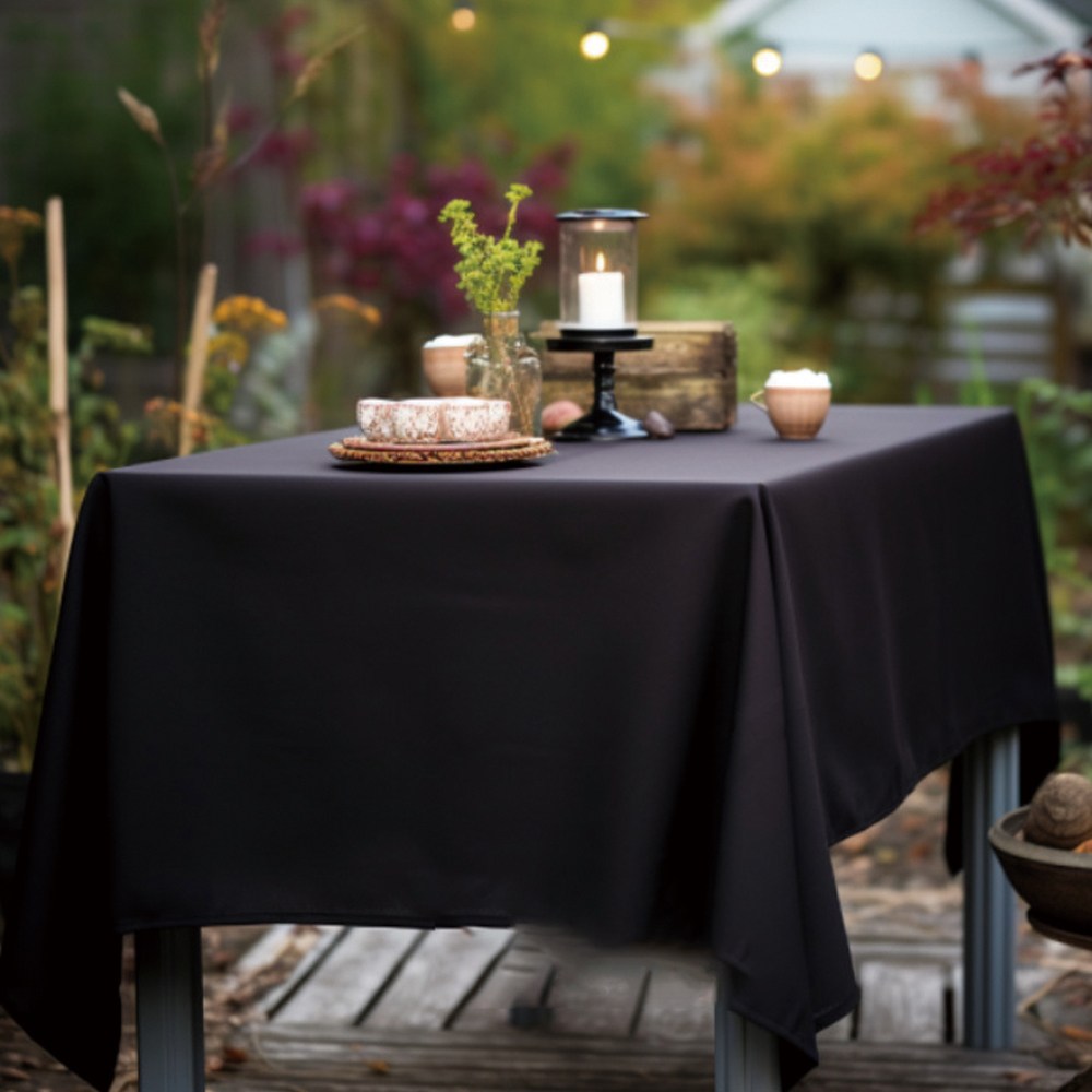 유스몰 구김없는 행사용 무지 테이블보 고급형, 블랙 20,000원