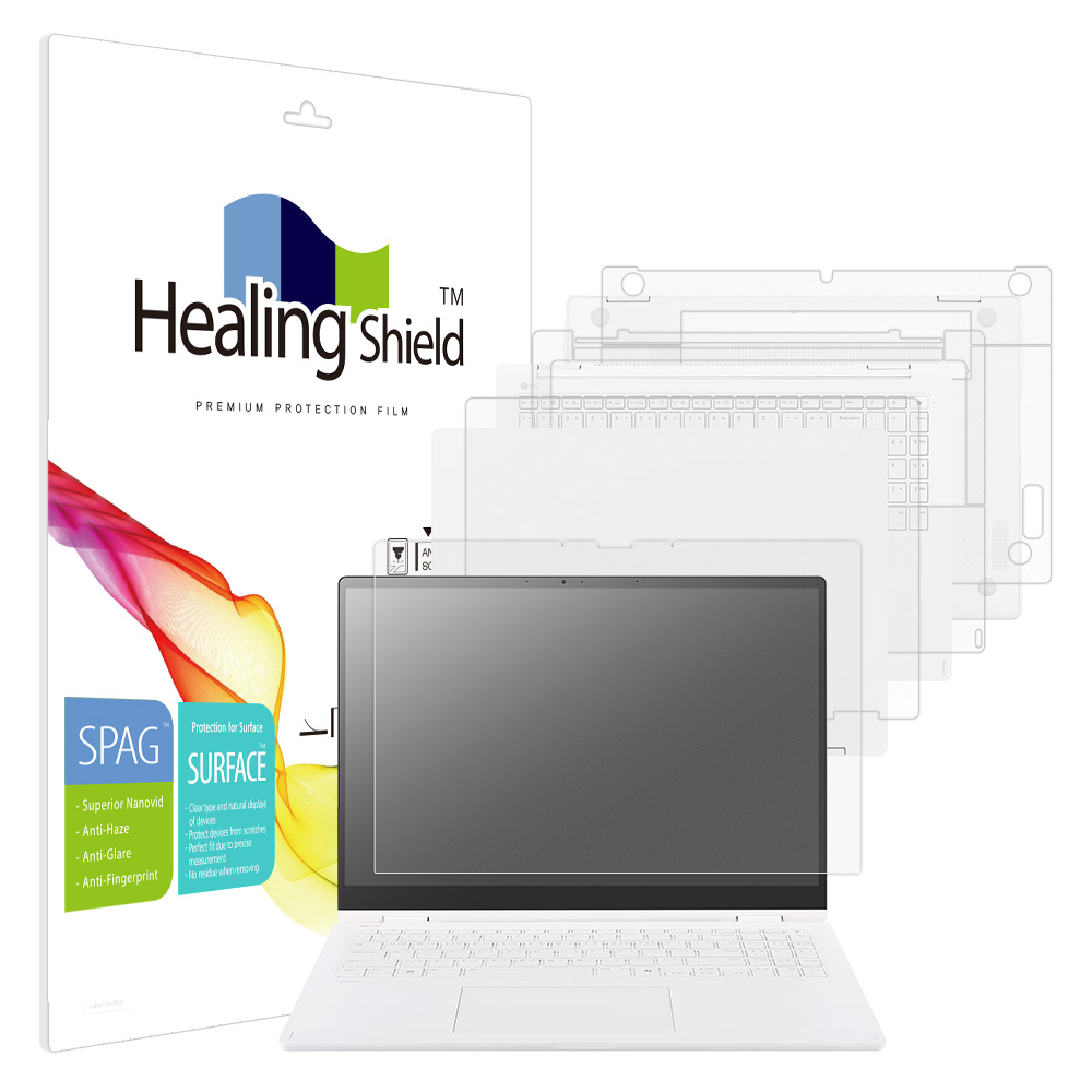 힐링쉴드 LG 그램 프로 360 2025 16T90TP 16TD90TP 슈페리어 저반사 액정보호필름1매 외부3종, 1개 56,520원