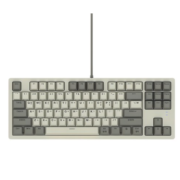 앱코 레드로 교체축 게이밍 텐키리스 기계식 키보드, MIXED COLOR, K417, 적축 56,800원