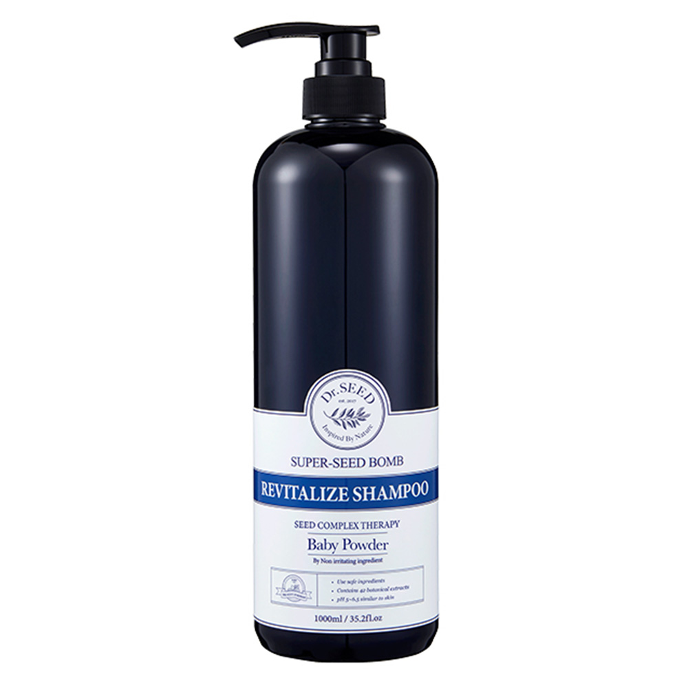 닥터시드 슈퍼시드밤 리바이탈라이즈 샴푸 베이비파우더, 1L, 1개 15,900원
