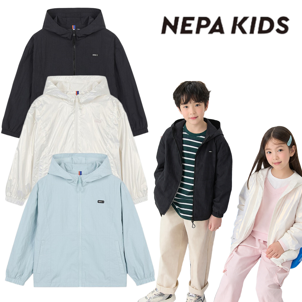 [백화점발송] 네파키즈 남아 여아 공용 바람막이 등교 외출 소풍 어린이집 학교 봄 자켓 74,900원