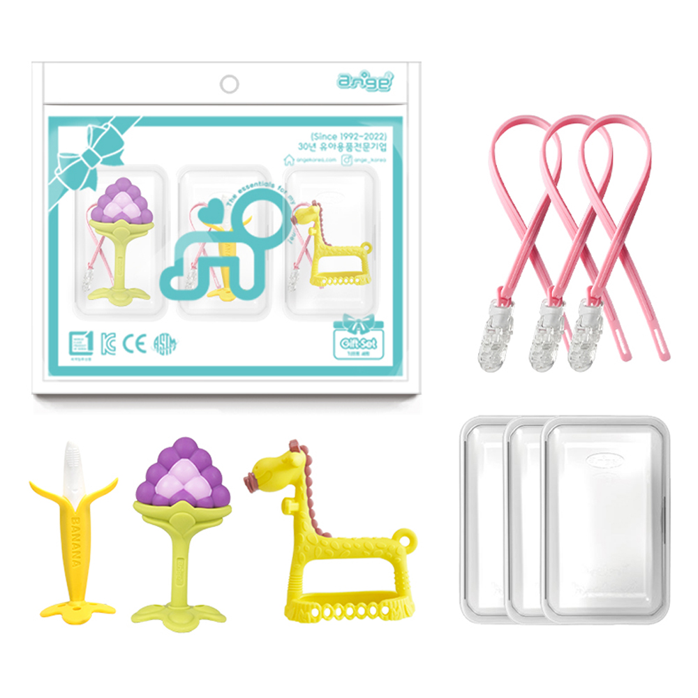 앙쥬 3D 손목 기린 치발기 3종 세트 25,000원