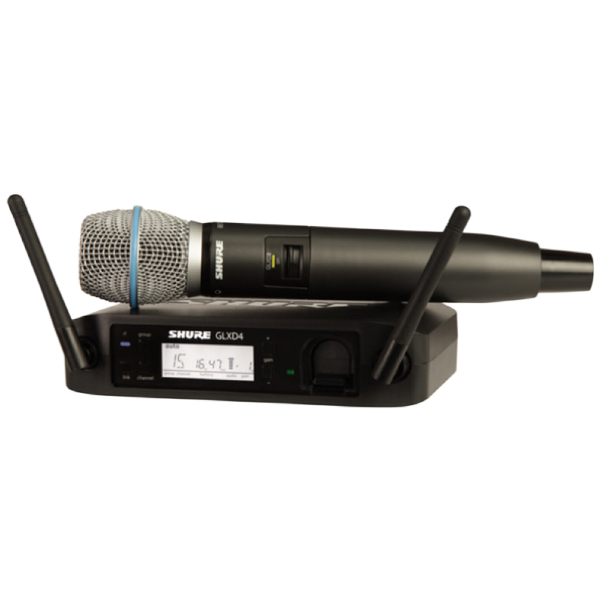 GLXD24 BETA87A SHURE 무선마이크 1ch 슈어 핸드1개 1,405,000원