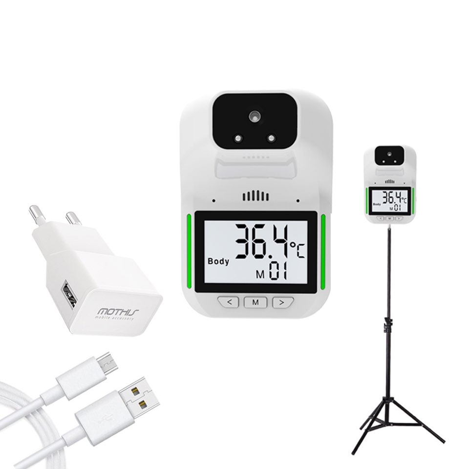 한국음성 볼륨조절  HK3 온도계 비접촉온도계 온도측정기 벽걸이온도계 발열체크기 비접촉식온도계 온도계 50,000원