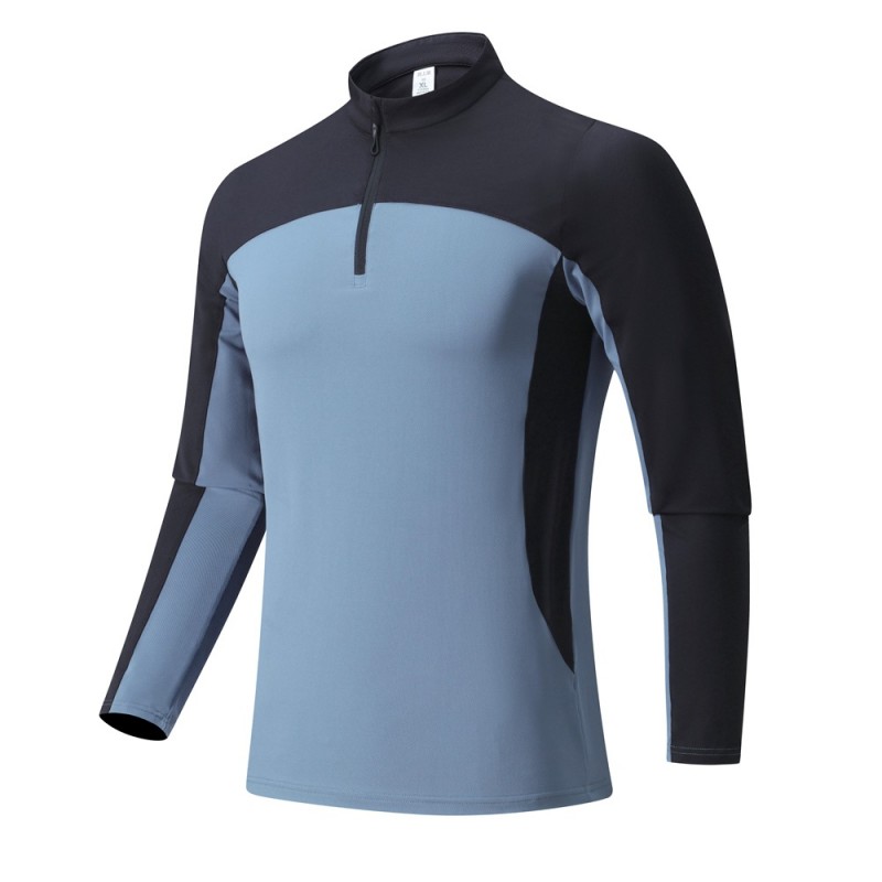 TIMEPURE 남성 하프집업 롱슬리브 트레이닝 티 헬스운동복 30,990원