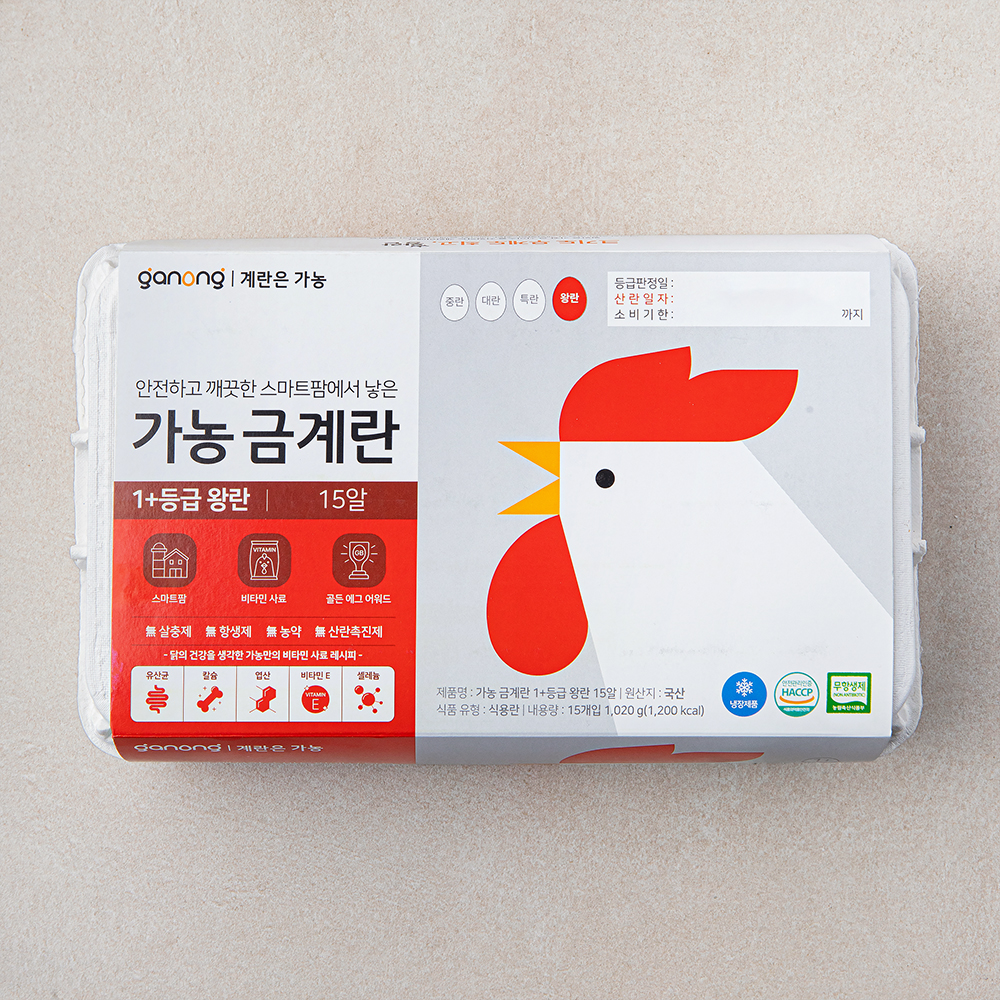 가농 무항생제 1+등급 왕란 7,690원