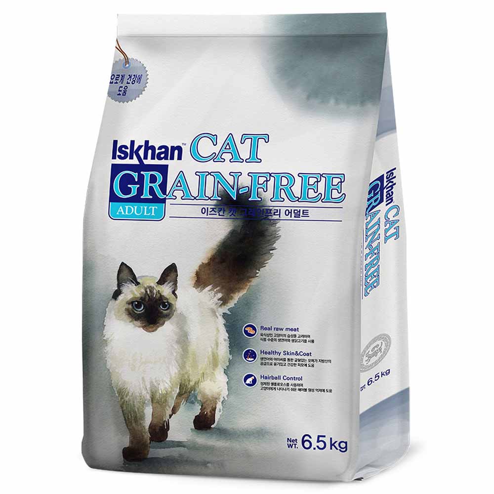 이즈칸 캣 그레인프리 기능성 사료, 어덜트, 6.5kg, 1개 50,290원