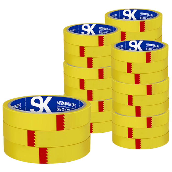 서경 아크릴 셀로판테이프 (16mm x 25m -30개입), 30개 11,000원