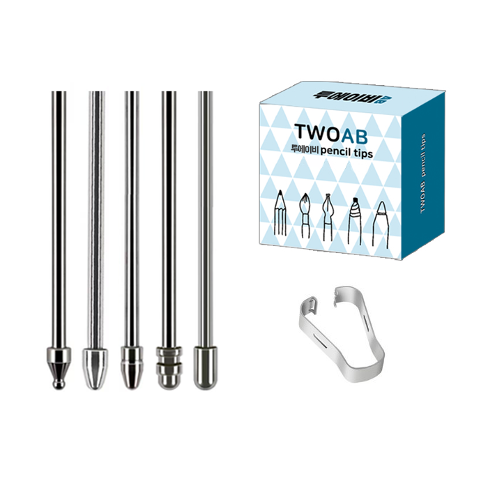 투에이비 갤럭시탭 S펜 호환 메탈 펜촉 5종 SET 9,800원