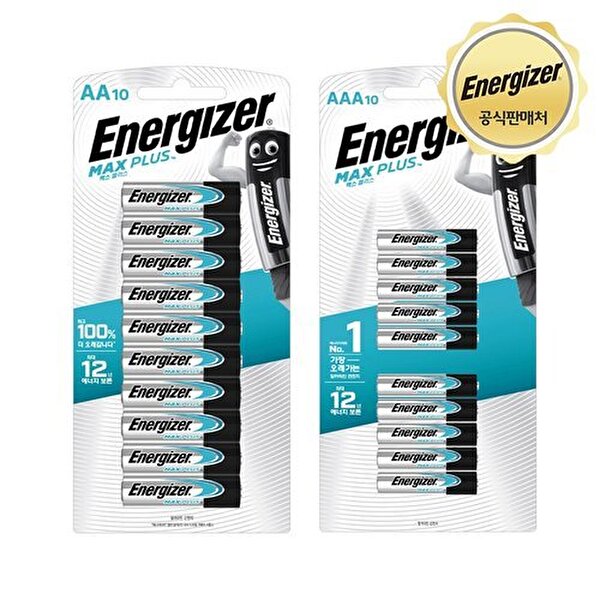 에너자이저 [S] 맥스플러스 10입 AA/AAA 택1 14,110원