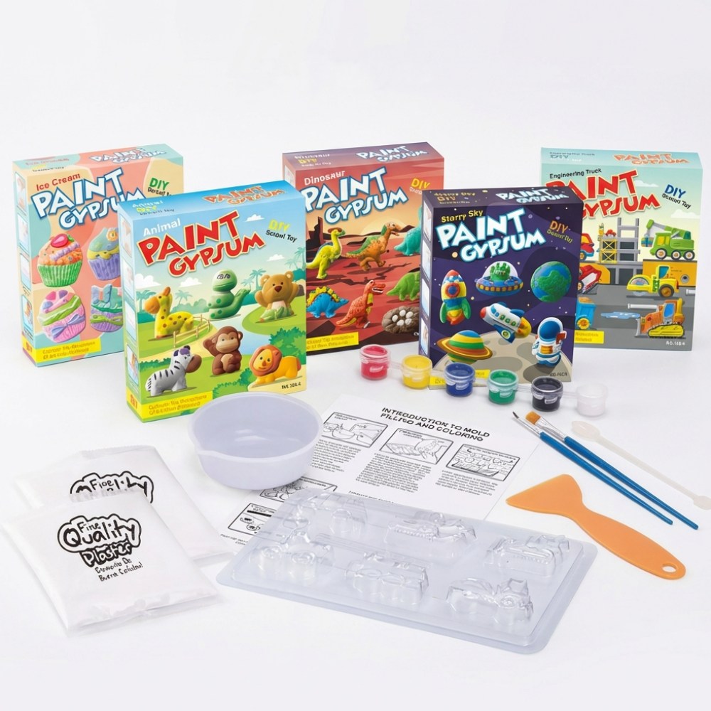 티처스 컬러링 석고모형 냉장고 자석 만들기 색칠놀이 5종 세트, 단품 32,400원