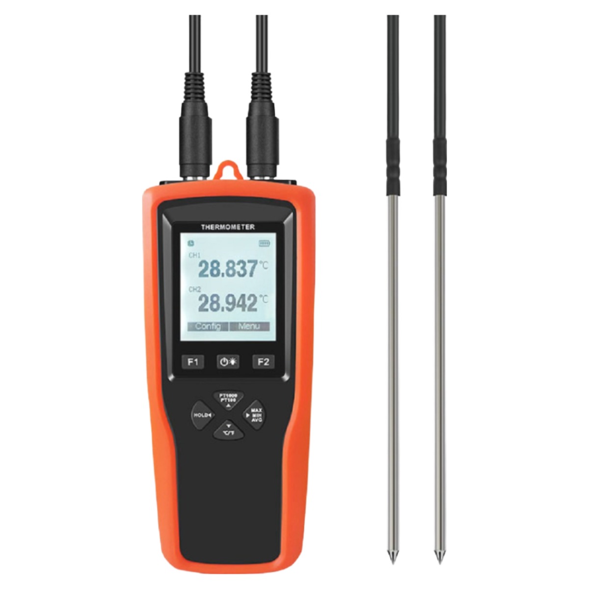 YET-720, YOWEXA, 고정밀 2채널 RTD 온도계, 2채널 온도계, PT100 온도계, PT1000 온도계 415,420원