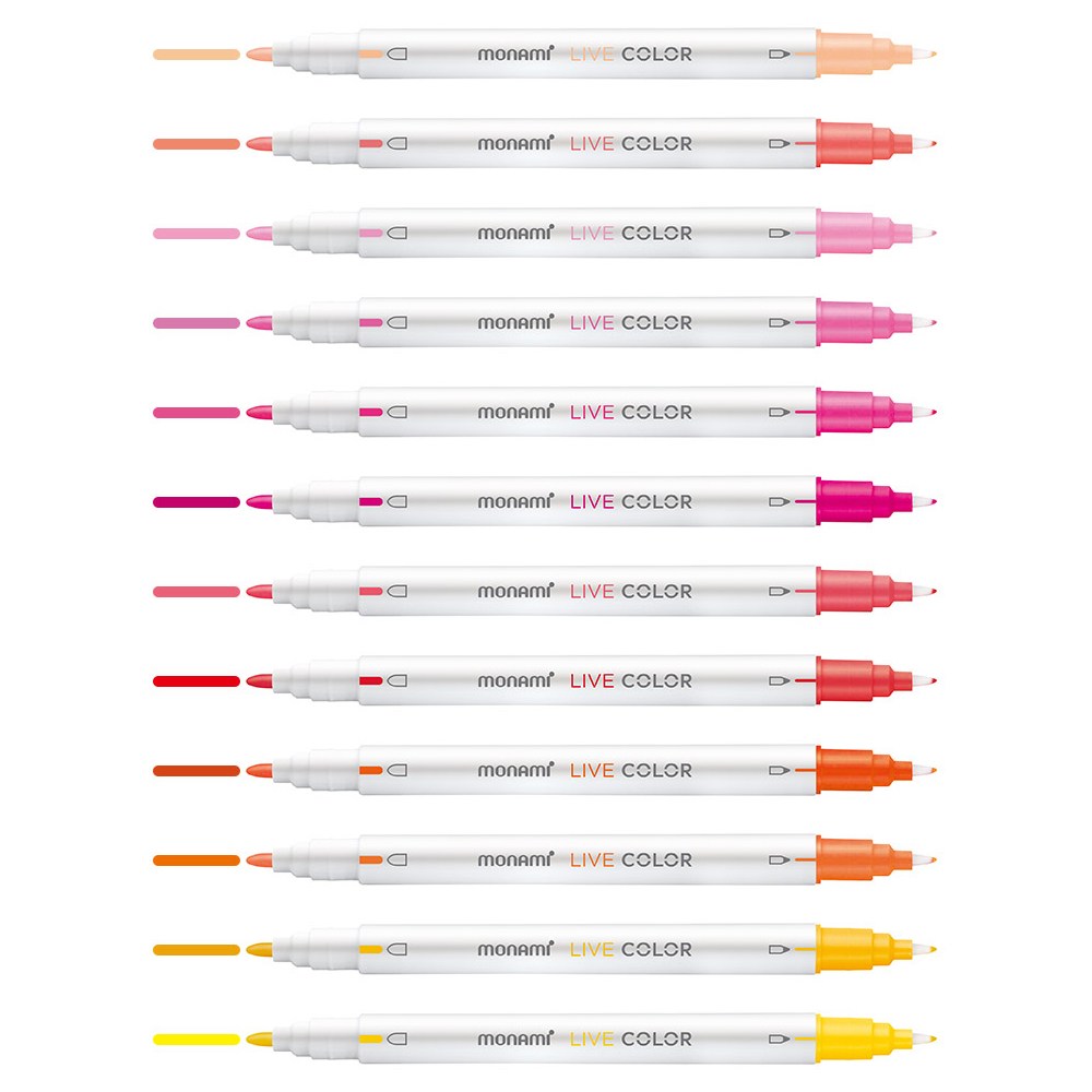 모나미 에버그린 라이브칼라 Live Color 39칼라 480원