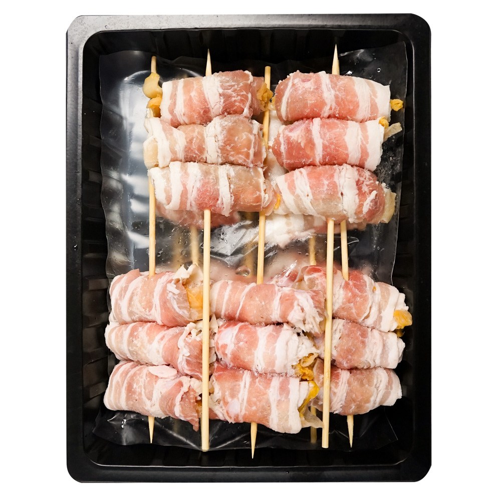 꼬치마트 신상품 삼겹묵은지말이 꼬치, 10개, 55g 14,900원
