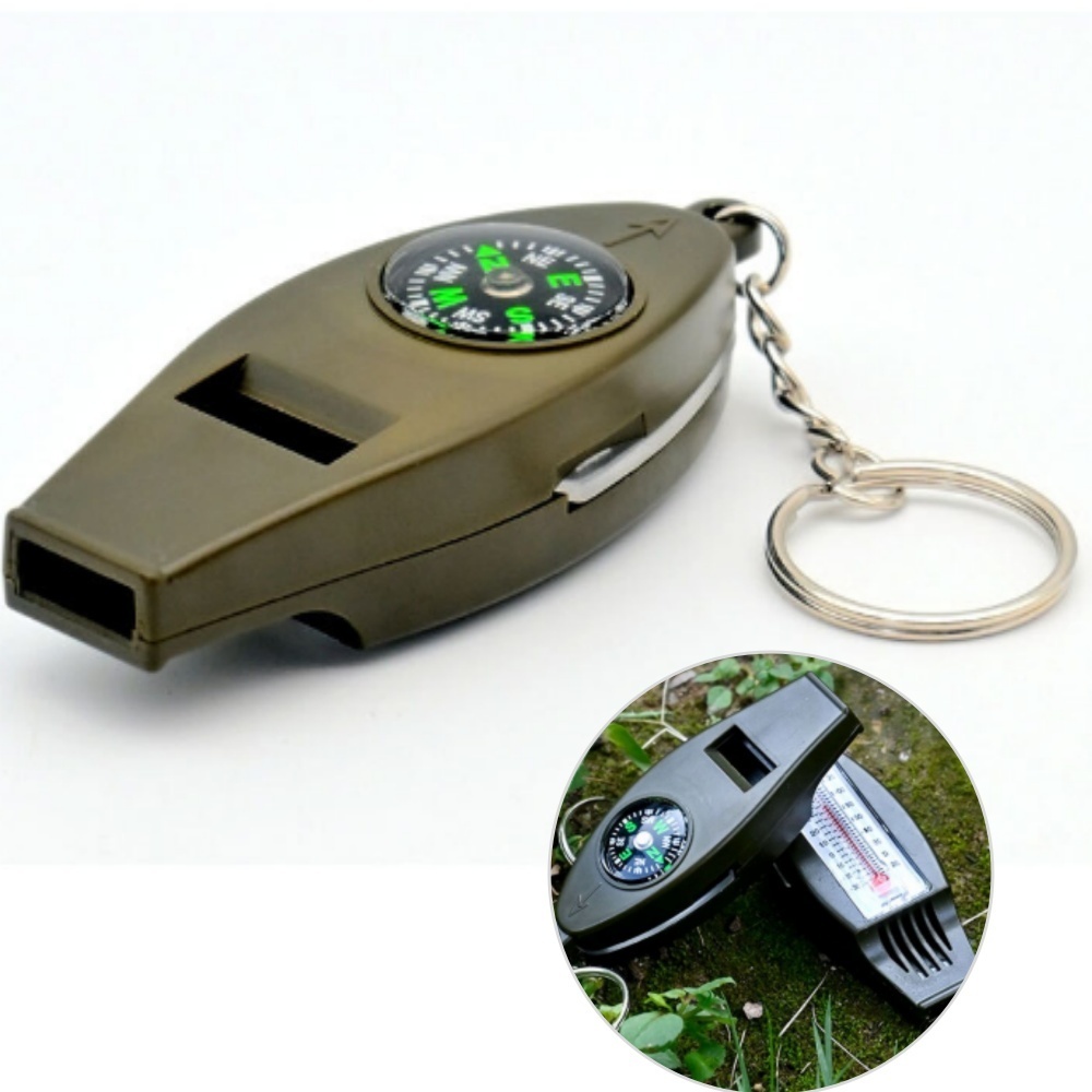 등산 호루라기 아웃도어 캠핑 온도계 나침반 야외 구조 6,410원