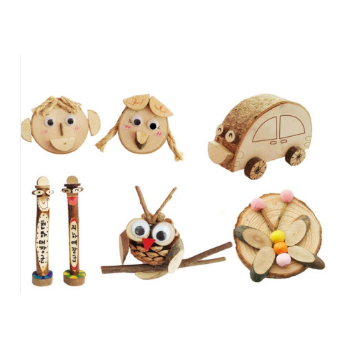 유니아트 2000 천연 나무조각 54종, 29 1,470원