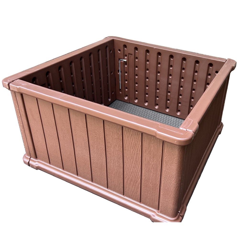 조립식 플랜트 박스 가든베드 텃밭 상자 틀밭 옥상 베란다 가드닝 화분, 1개, 조립식 플랜트 박스 15,000원