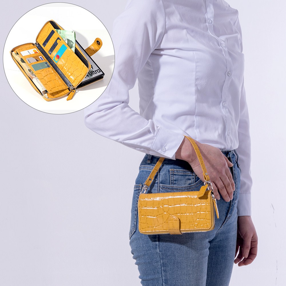 본아띠 헤레스 천연소가죽 지퍼 지갑 케이스 갤럭시M53 퀀텀3 87,000원