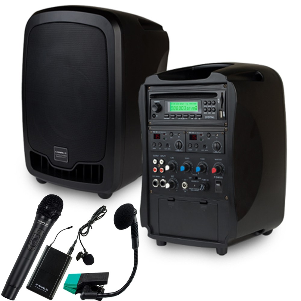 포터블 앰프 스피커 CDP내장 AT-310N MAX파워 150W 900메가 2체널 핸드+벨트형 마이크2개, 카날스SM 822,000원