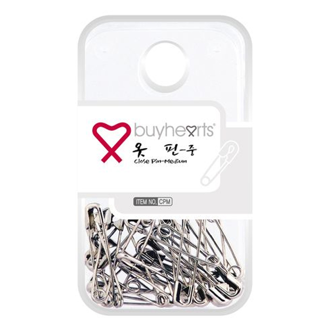 바이하츠 옷핀 중 3,450원