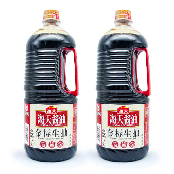 수연중국식품 중국간장 해천간장 금표 생추간장, 1.75L, 2개 10,200원