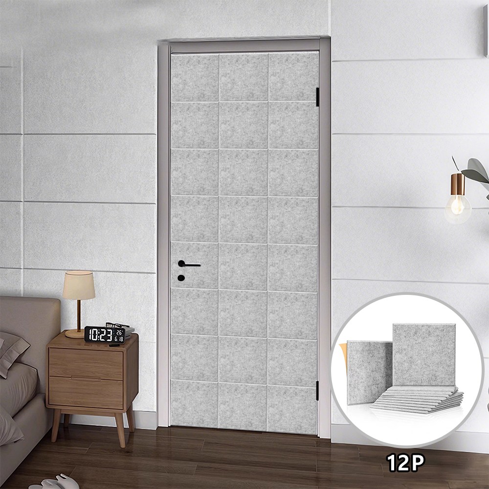 ZOZI 인테리어 접착식 현관문 방음판 흡음재 23,900원