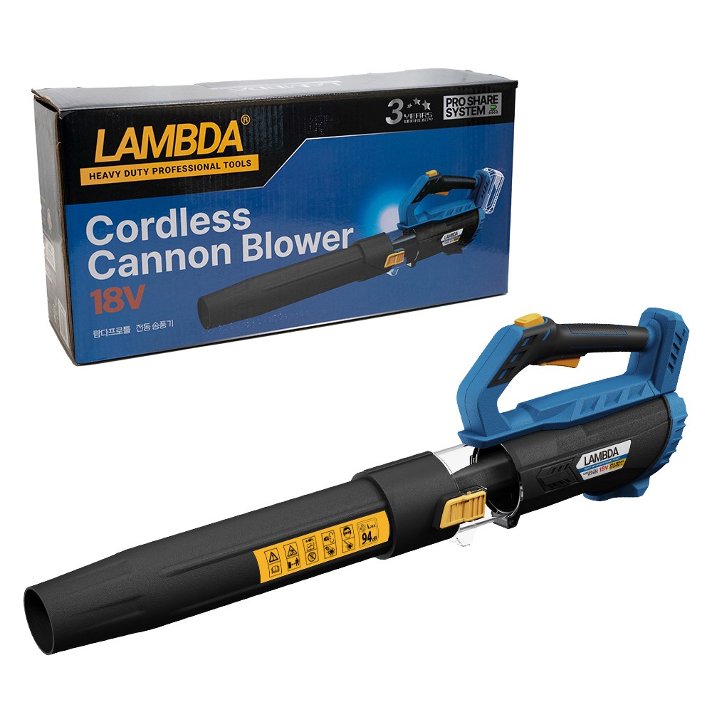 람다프로툴18V 전문가용 대포송풍기 무선 낙엽청소기 78,100원