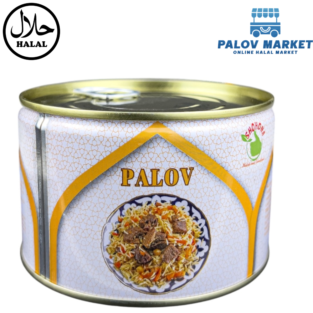 HALAL PLOV(PILAF) STEW 400g SHOHONA 할랄 플로프 통조림 400g 7,300원