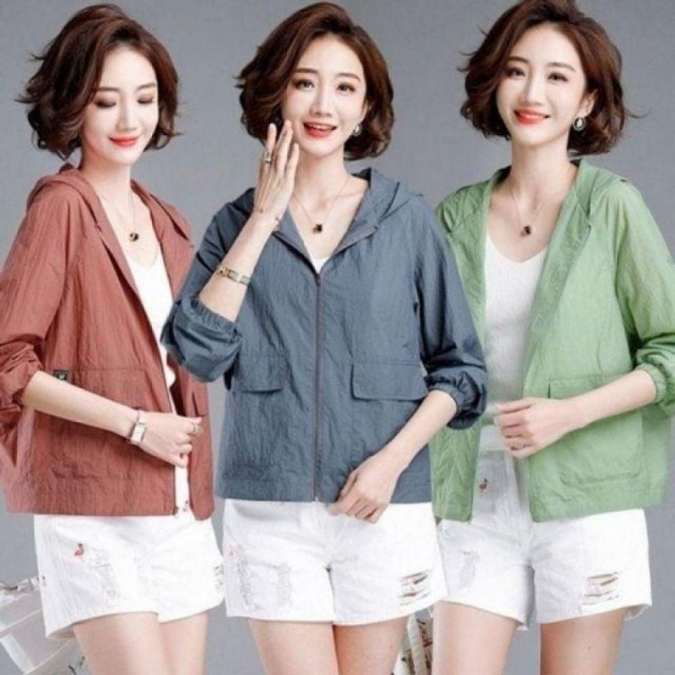 바람막이 자켓 경량 여자봄 가을 여성용 재킷 집업 옷 간절기 여름 크롭 봄 남자 아우터 초 여자 89,180원