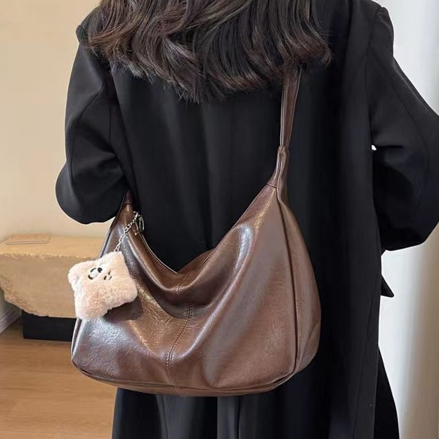 MHJINA 브레드 빈티지 레더 크로스백 아이패드 보부상 가방 19,800원