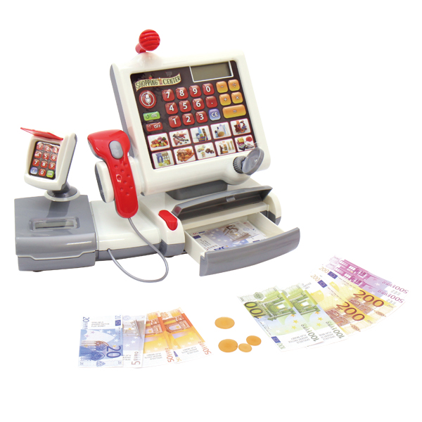 클라인 마트 전자 계산대 놀이 세트 KL9356, 흰색, 1개 89,300원