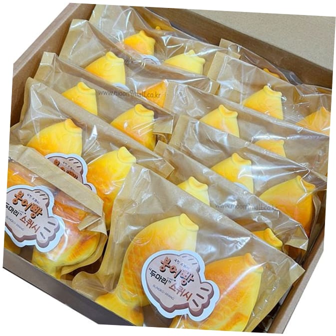 붕어빵 두마리 스퀴시 12개 세트 쓸모없는선물 장난감 말랑이 주물럭 웃긴선물 48,920원