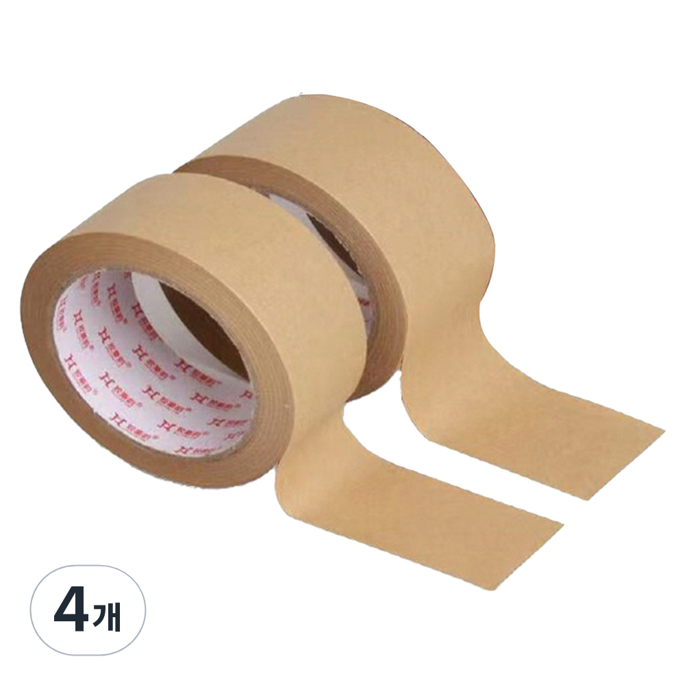 마다꾸미 크래프트 종이테이프 18mm, 갈색, 4개 14,000원