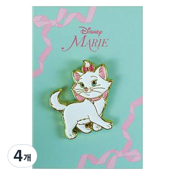 디즈니 마리 뱃지 A, 4개, 1개입 39,330원