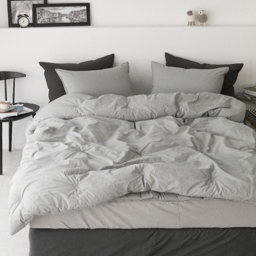 베이직톤 손누빔 광폭 고밀도 순면 호텔식 차렵이불 90,900원