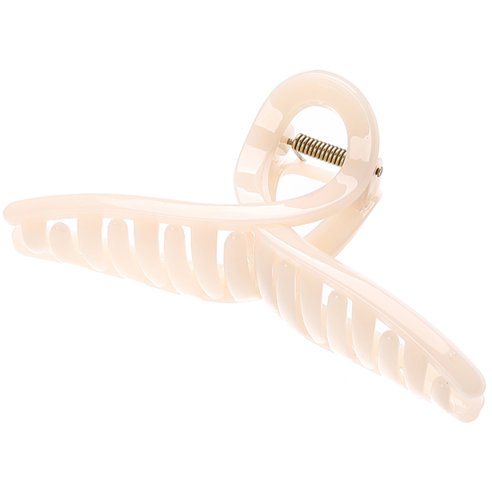 수스다 빅사이즈 꼬임 반투명 파스텔 집게핀 15cm 가벼운 올림머리 헤어핀 3,990원