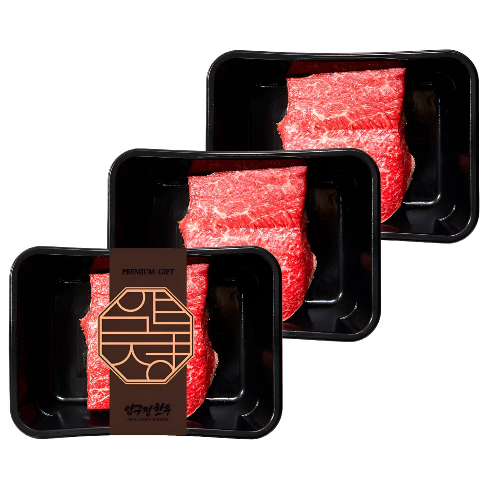 압구정한우 1++ 한우 양지 900g (300gx3팩) 냉장 덩어리 국거리 장조림용 곰탕 수육용 찜 양지머리 설렁탕 국물 국내산 투뿔 마장동 정육 프리미엄 캠핑 홈파티 소고기 추천, 300g, 3개 79,900원