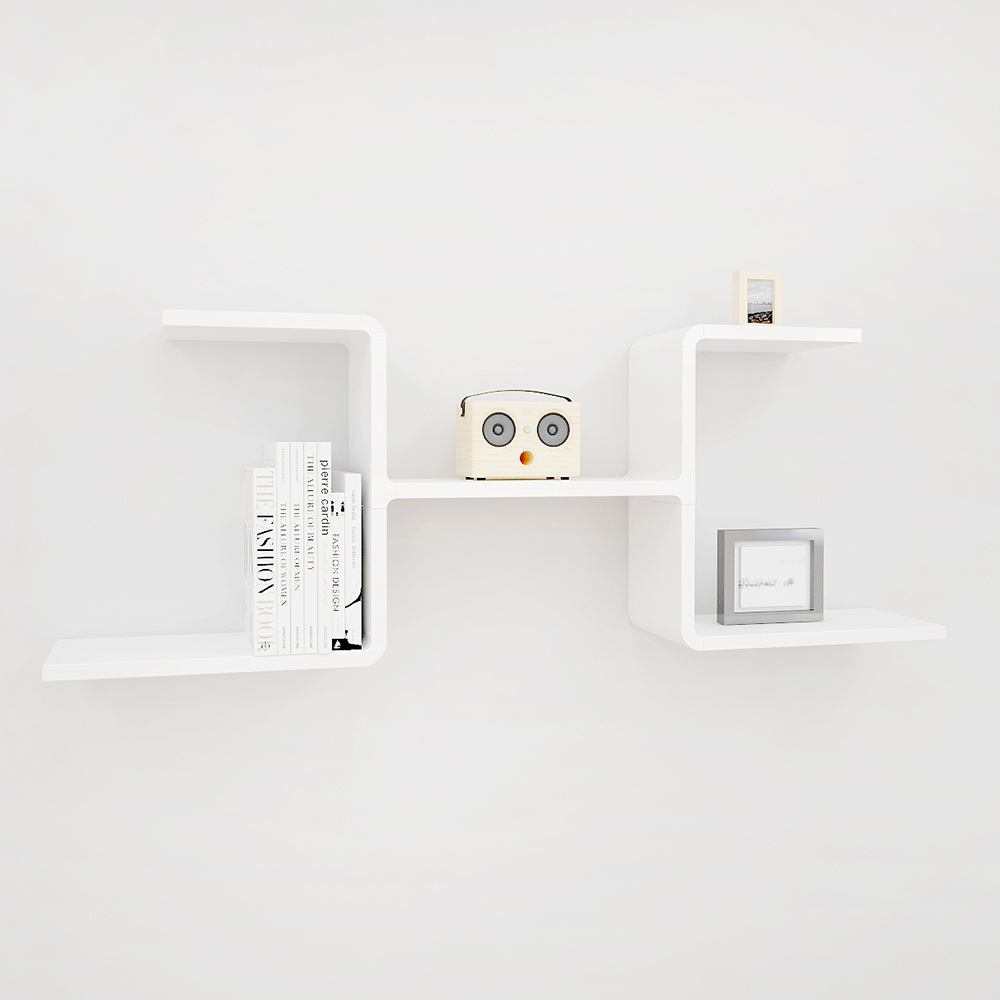 큐빅스 2 벽선반 X43, 화이트 121,030원