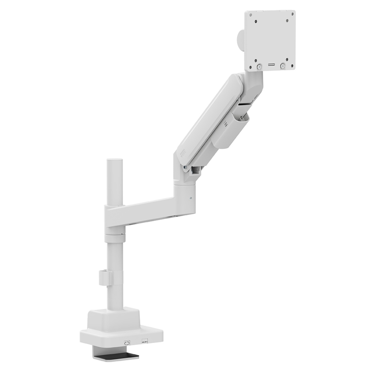 엔산마운트 UHML-15P 폴타입 울트라 초고중량 스프링 싱글 모니터암 모니터거치대, UHML-15P 화이트, 1개 109,000원