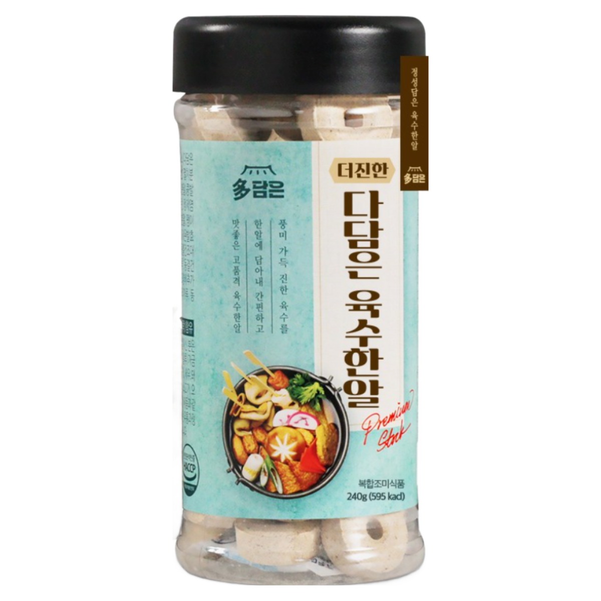 다담은 더진한 육수한알 멸치맛, 240g, 4개 42,790원