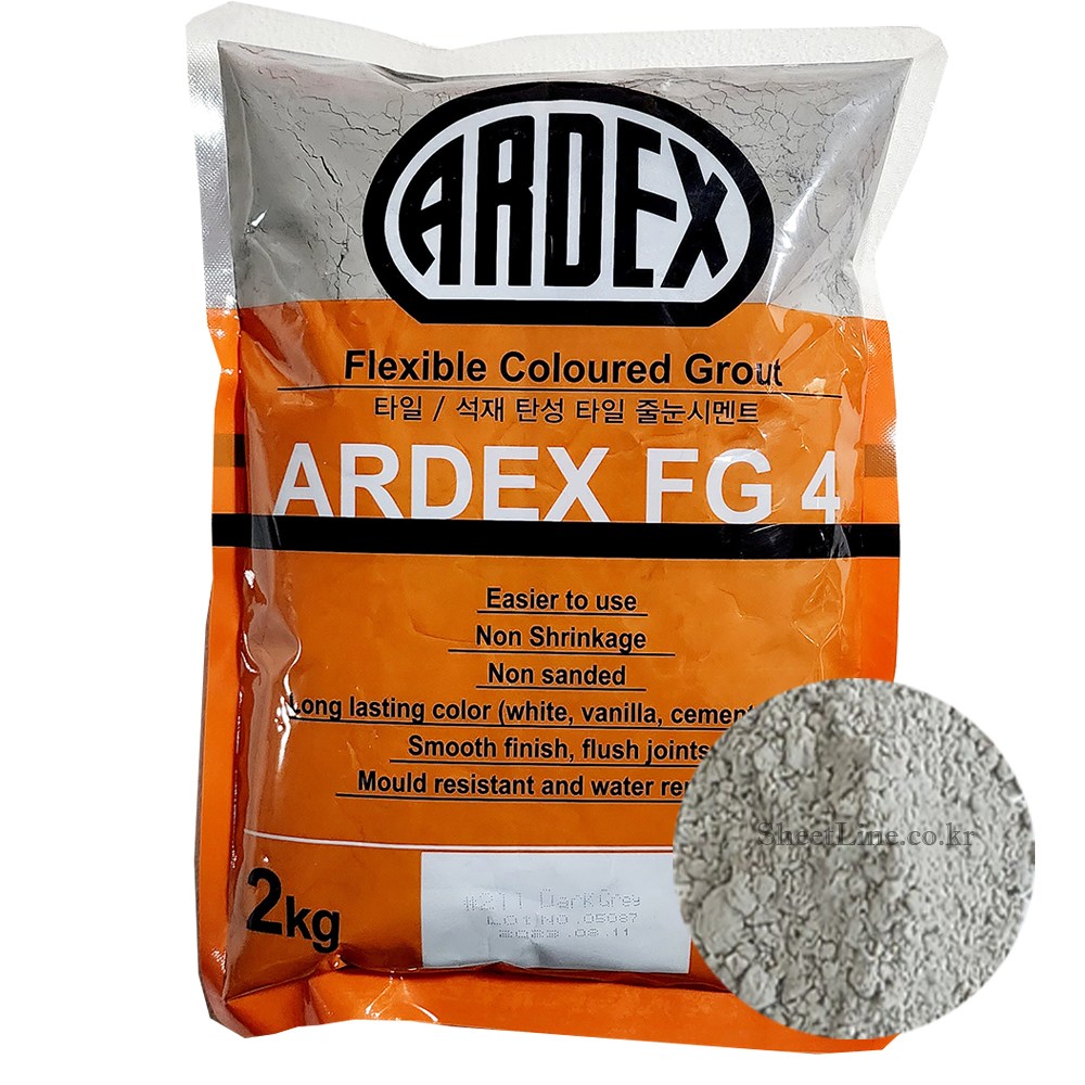줄눈 시멘트 아덱스 FG4 백시멘트 몰탈 탄성 타일 메지 줄눈 셀프 시공 사은품 증정 7,500원