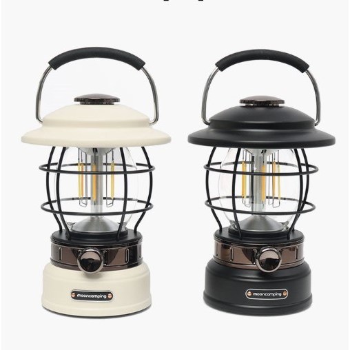 문캠핑 빈티지 클래식 차박 피크닉 캠핑 LED랜턴 램프 L사이즈, 블랙, 1개 26,130원