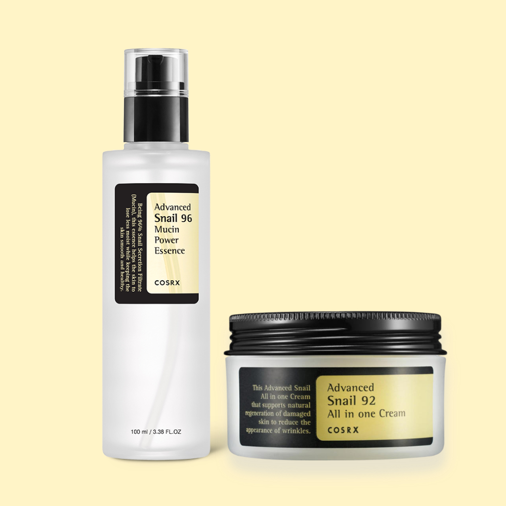 코스알엑스 어드벤스드 스네일 96 뮤신 파워 에센스 & 올인원 크림 기획세트 28,500원