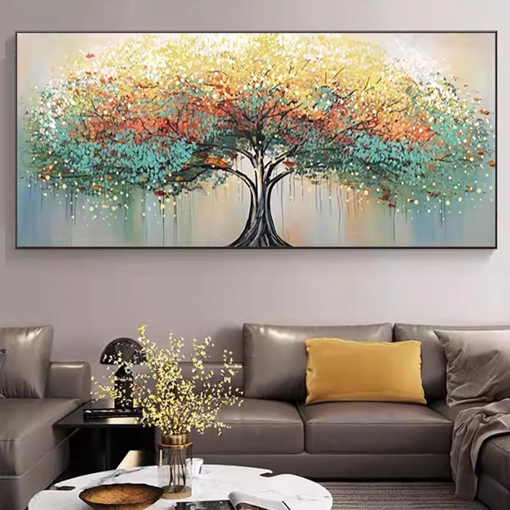 보석십자수 풍성한 행운 재물 나무 대형 가로형 풍수 비즈 구슬붙이기 초대형 특대형 도안 41,300원