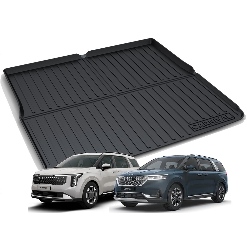 몽스오토 리얼핏 4세대 카니발 KA4 7 9 11인승 논슬립 3D 트렁크매트 [호환], 카니발 KA4 7인승 55,000원