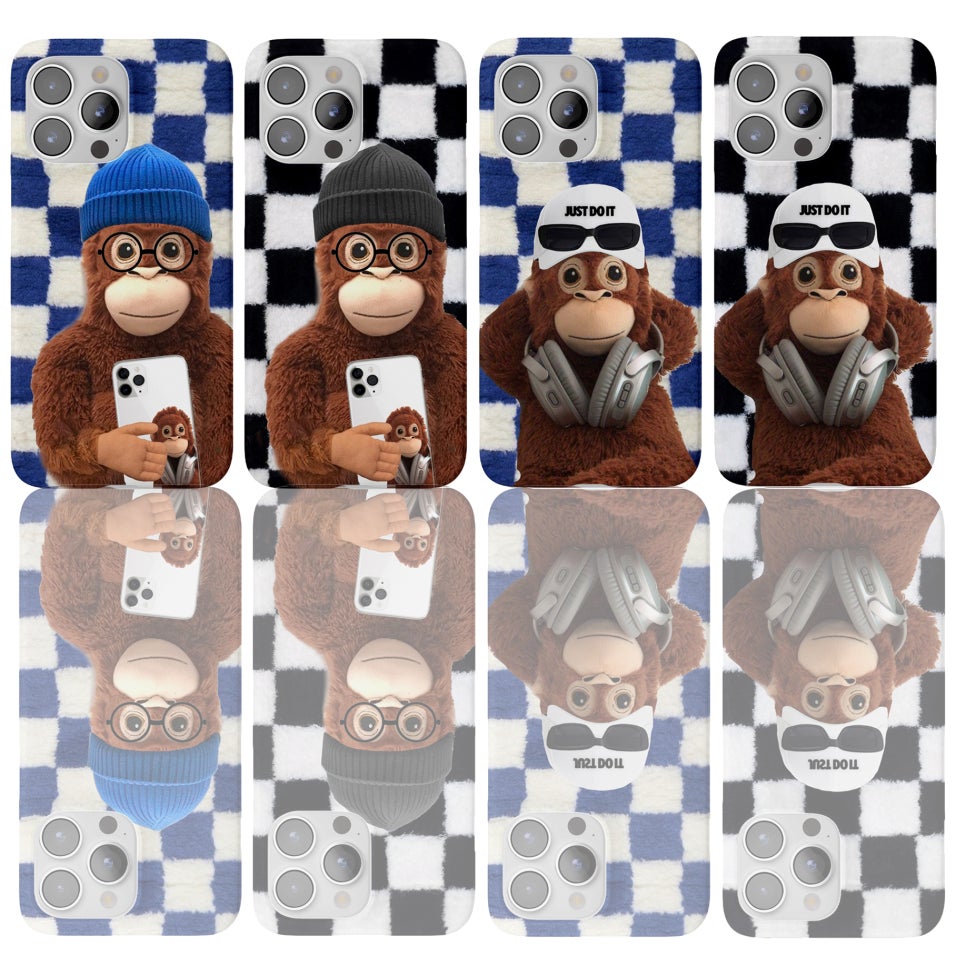 힙한 동물 오랑우탄 원숭이 케이스 갤럭시 X커버5 춘식이폰 잼꾸러기폰 키즈폰 SM-G525N 12,600원