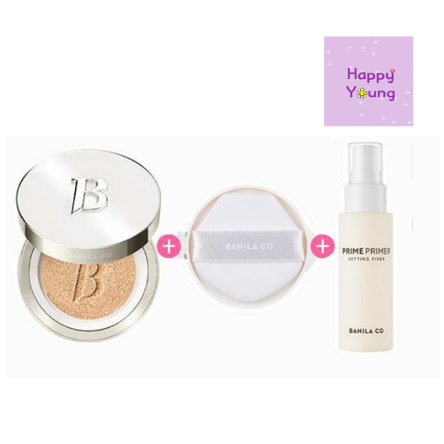 바닐라코 얼티밋 화이트 쿠션14g+리필14g+픽서 결점커버 메이크업 고정 인기상품 기획 한정판 강력커버, 1개, 21 아이보리 50,000원