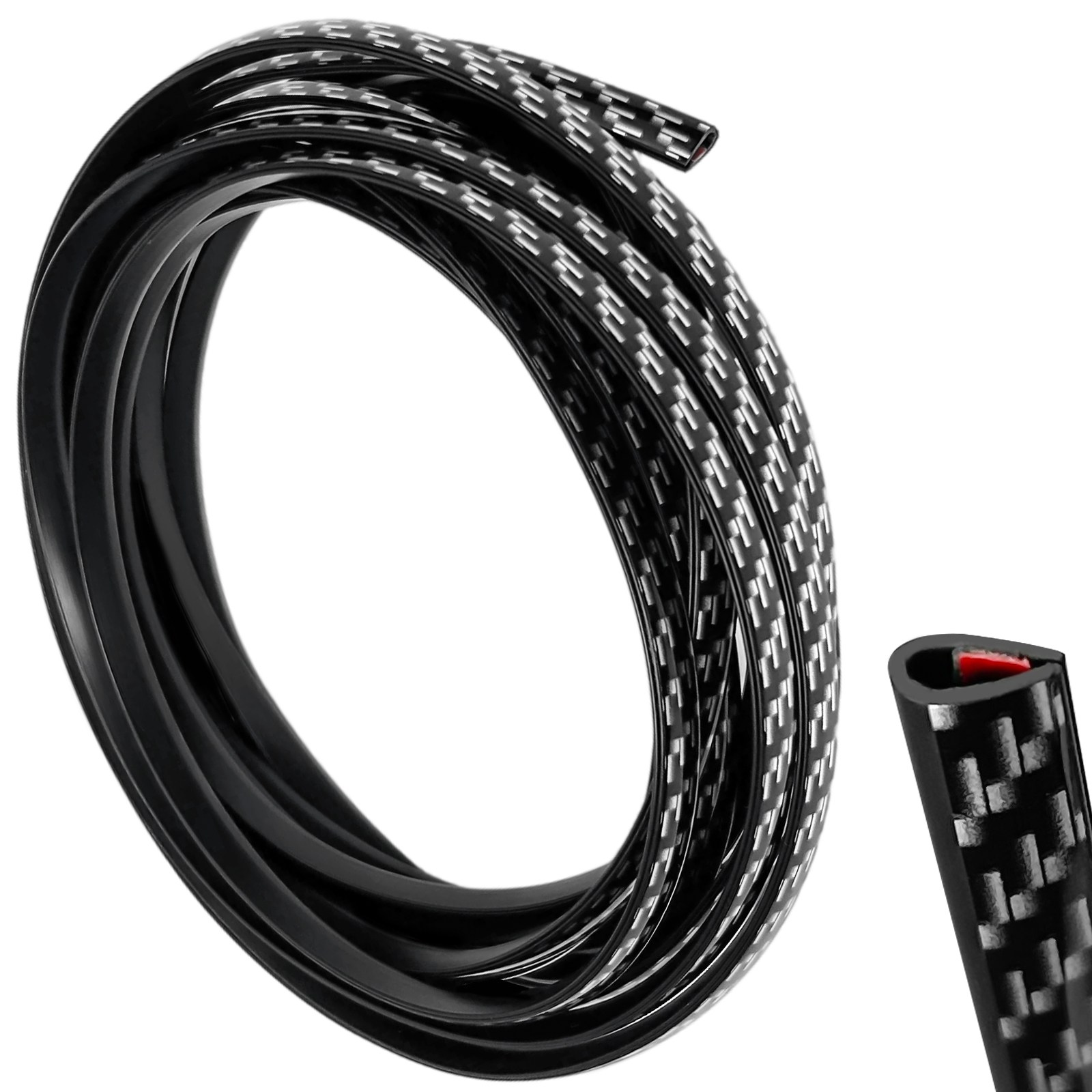 5M EPDM 재질의 엣지 보호 프로파일, 고무 씰링 프로파일, 금속판용 엣지 보호, 자체 접착식 엣지 보호, U자형 고무 엣지 보호 프로파일 (자체 접착식), 금속판,자동차 도어, 1개 7,890원